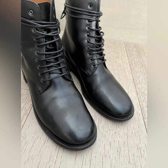 Marsell Shoes - Marsell Black Lace-Up Boots 7.5